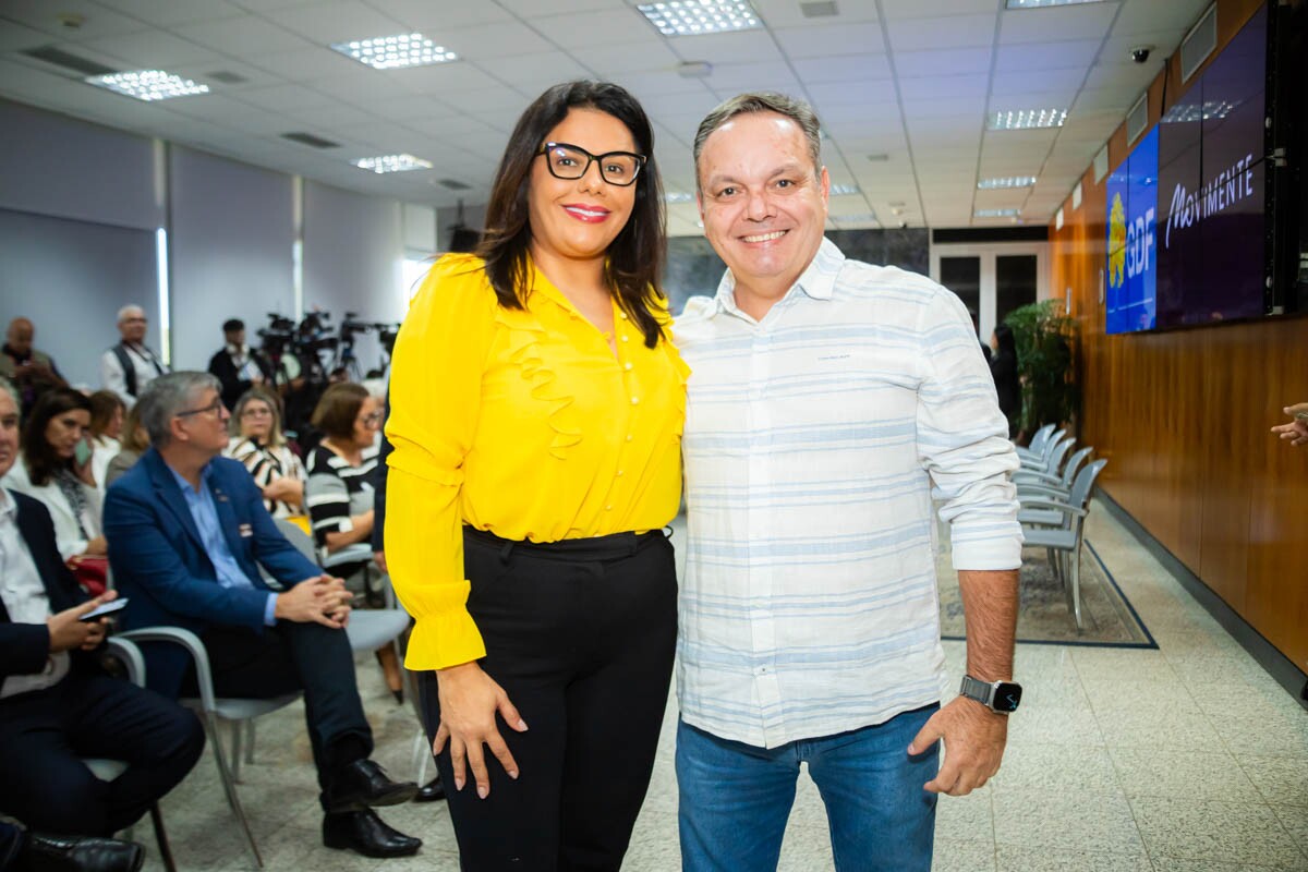 Daniela Vieria e Márcio Faria Jr