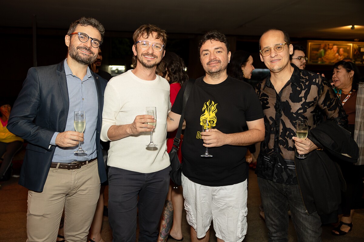 Felipe Estre, Thiago Carreira, Tercio Silva e Bruno Mariozz
