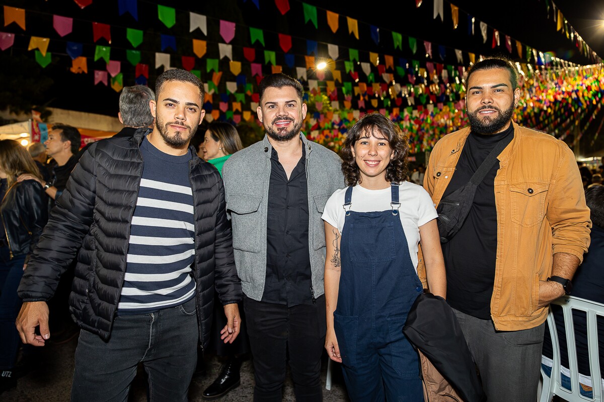 Igor Miclos, Maurício Alves, Sabrina Costa e Gabriel Costa