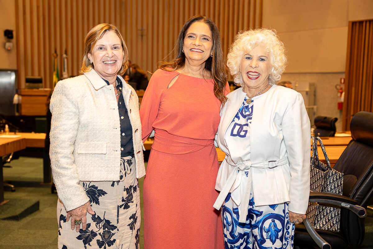 Ivelise Longhi, Ana Dubeux e Cosette Ramos