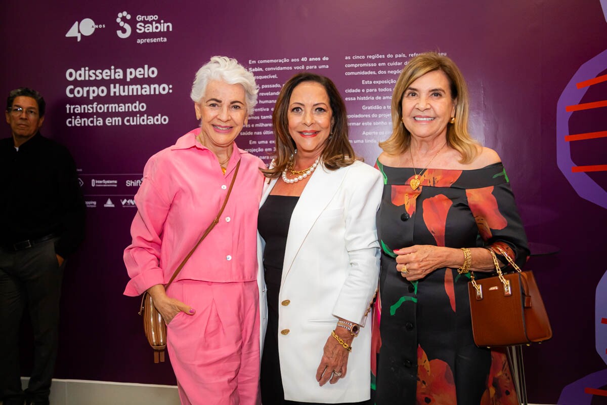 Jane Godoy, Sandra Costa e Irene Borges