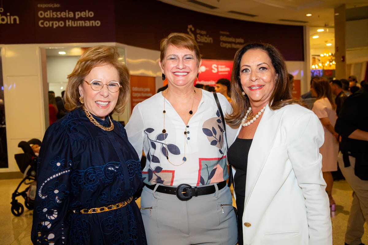 Janete Vaz, Alba Mirindiba e Sandra Costa