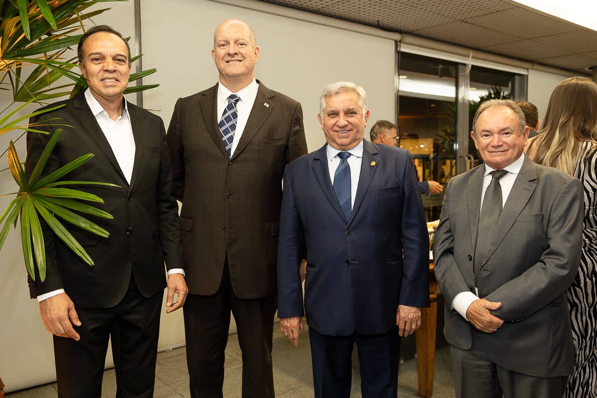 Jarles Amaral, Paulo Cesar Chaves, Senador Izalci Lucas e Eduardo Almeida