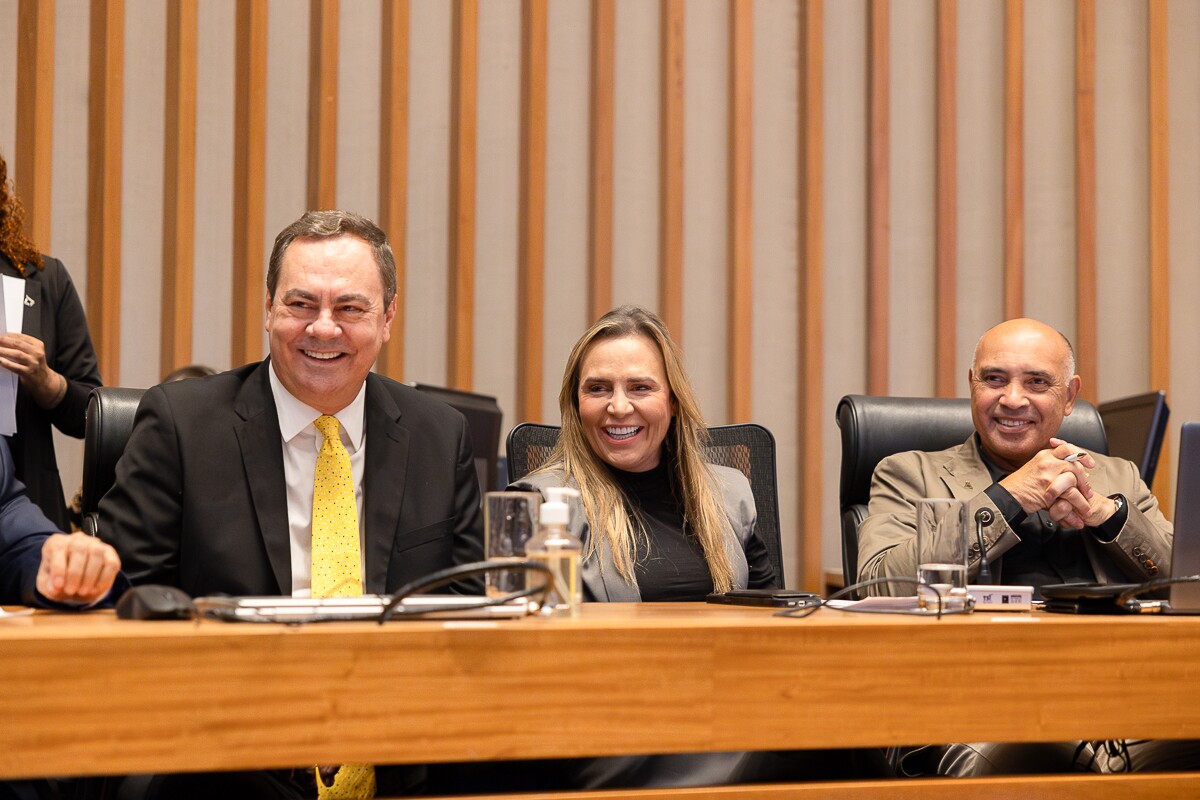 José Aparecido da Costa Freire, Celina Leão e Deputado Wellinton Luiz