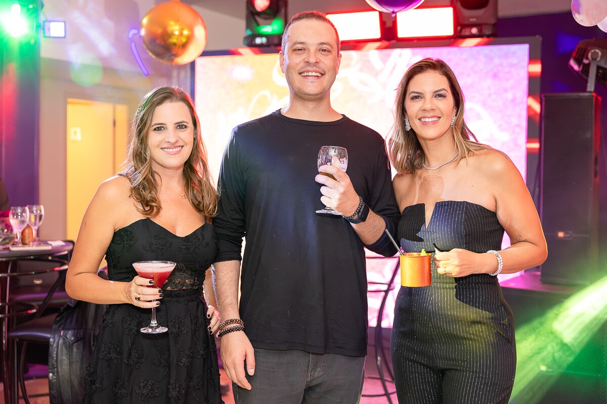 Juliana Carneiro, Luiz Gustavo e Cintia Vanessa