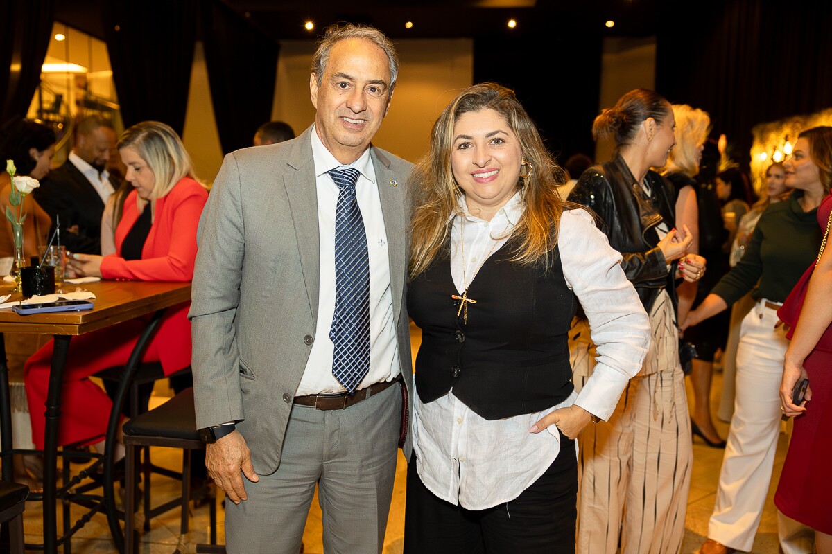 Luiz Fernando Machado e Ingrid Machado