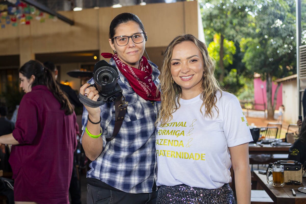 Majuh Sena e Camila Formiga