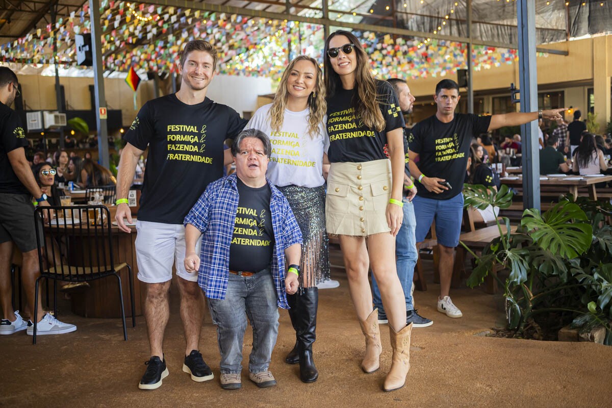 Marc Sainpy, Ricardo Elias, Camila Formiga e Isabela Caiaffa