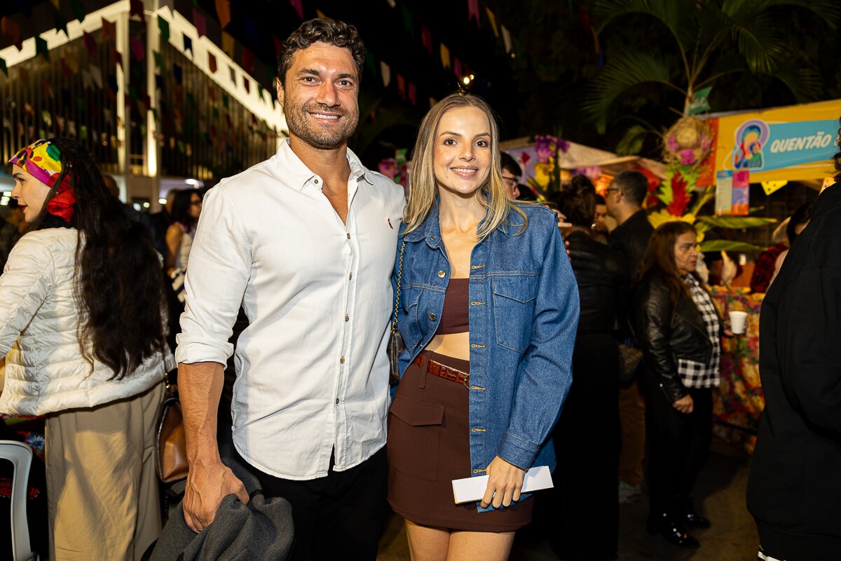 Márcio Tasso e Laura Campos