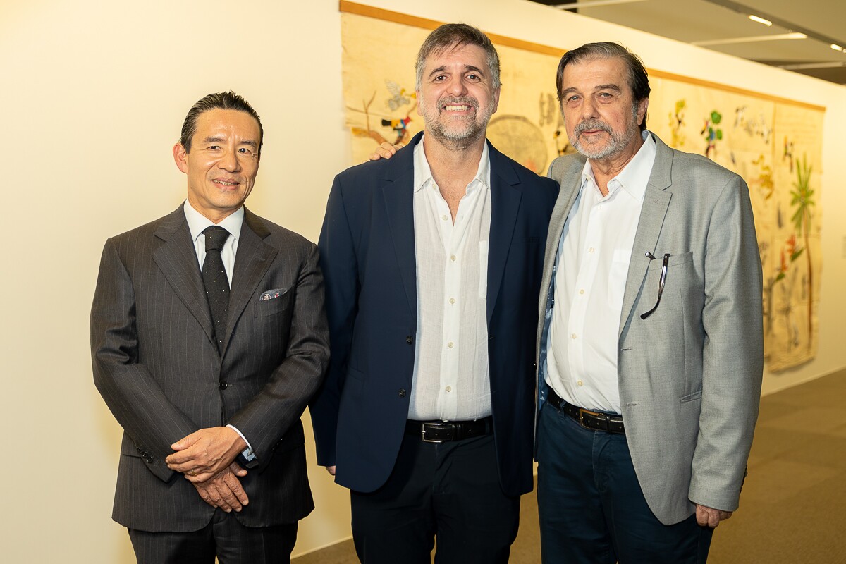 Marco Antonio Nakata, Antônio Lessa e Hugo Barreto