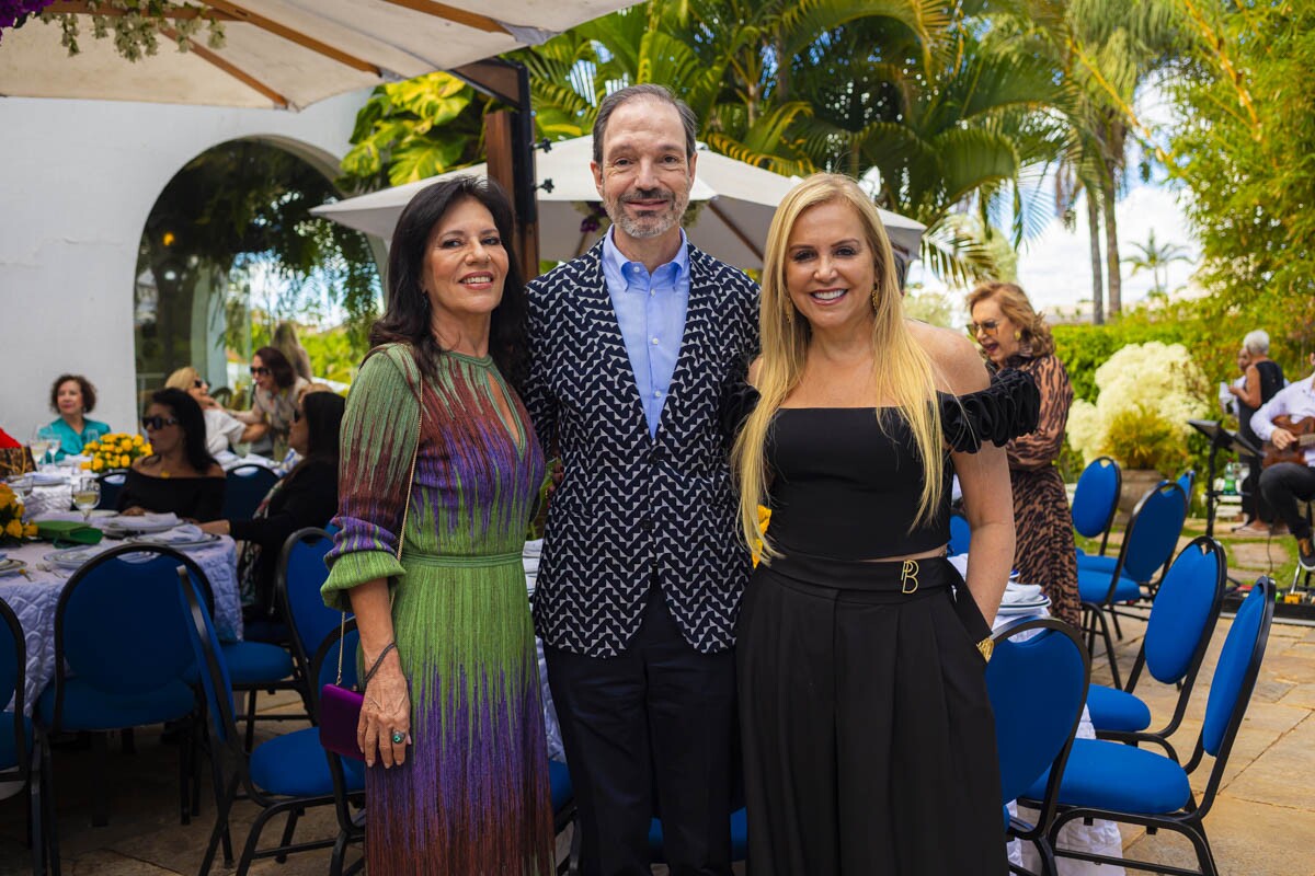 Margarete Malvar Mendonça, Amador Outerelo e Roseane Jordão