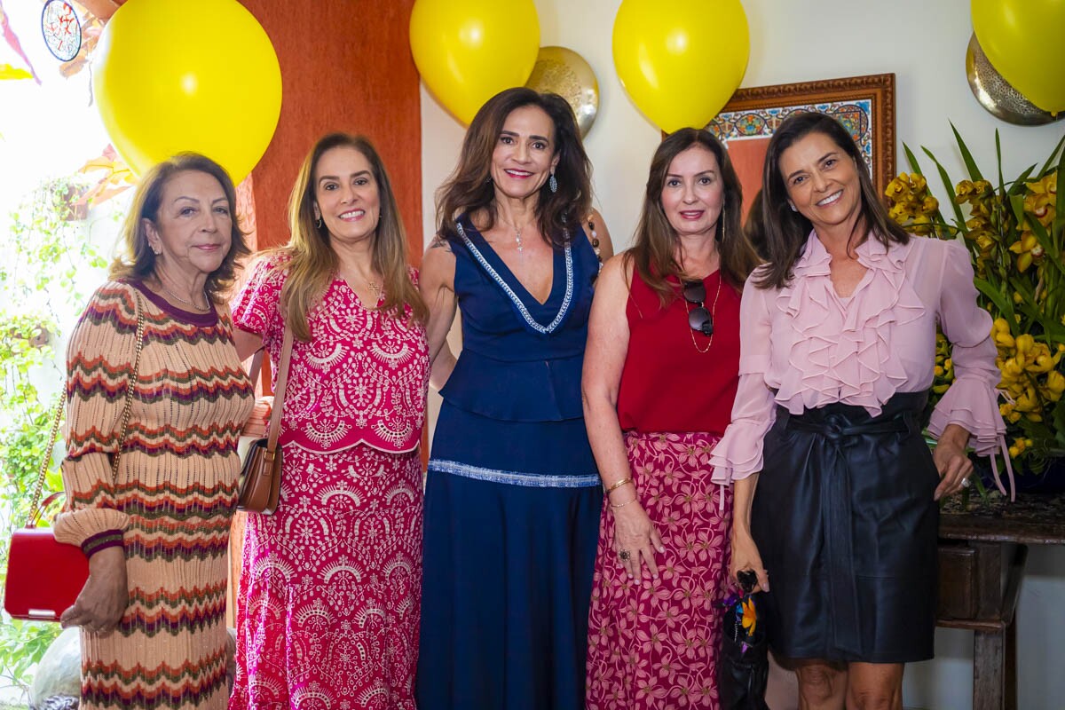 Maria Helena Lacerda, Cláudia Correa, Flávia Correa, Cláudia Pohl e Eliane Nasr