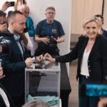 Marine Le Pen pediu aos eleitorers que votem em massa no seu partido no segundo turno