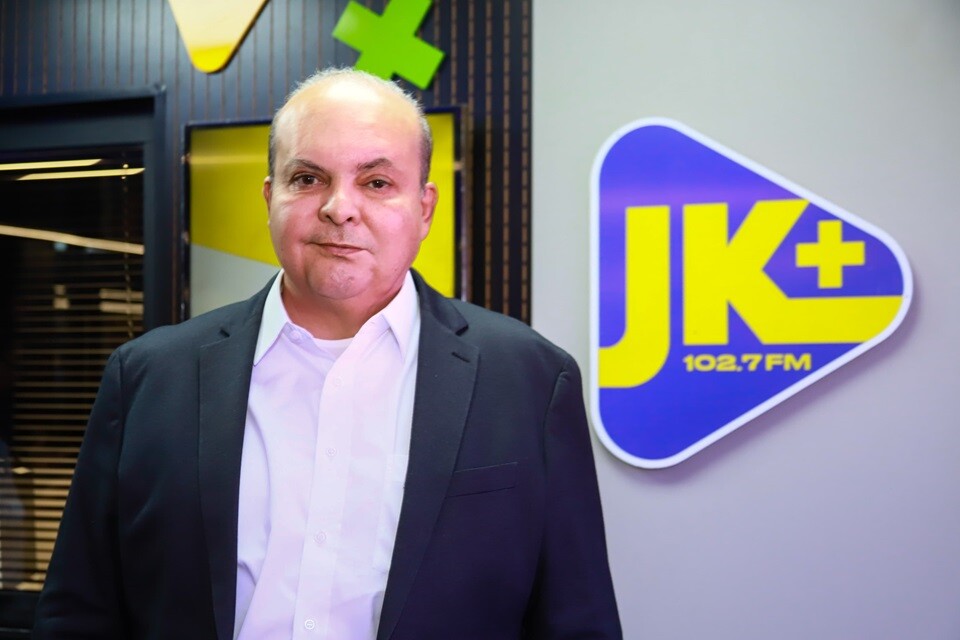 O governador Ibaneis Rocha falou com exclusividade ao GPS Brasília e às rádios JK FM e Mix FM