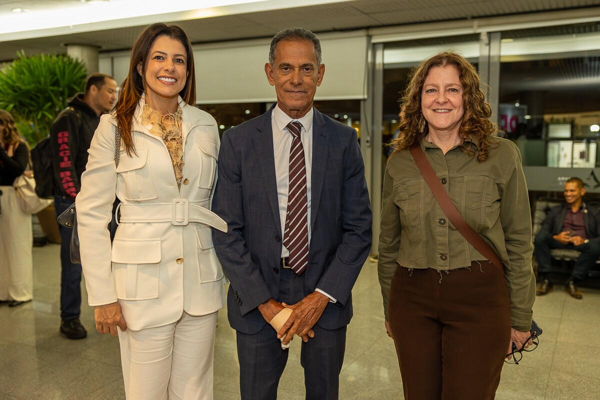 Renata Brandão, Wlinton Morais e Lúcia Leal