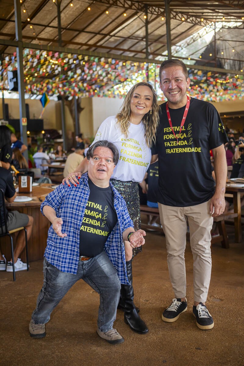 Ricardo Elias, Camila Formiga e Cristina Balena