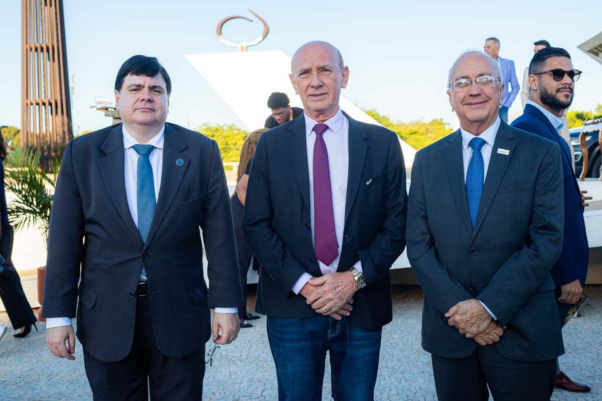 Roberto Tadro Jr, Itelvino Pisoni e Aderson Frota