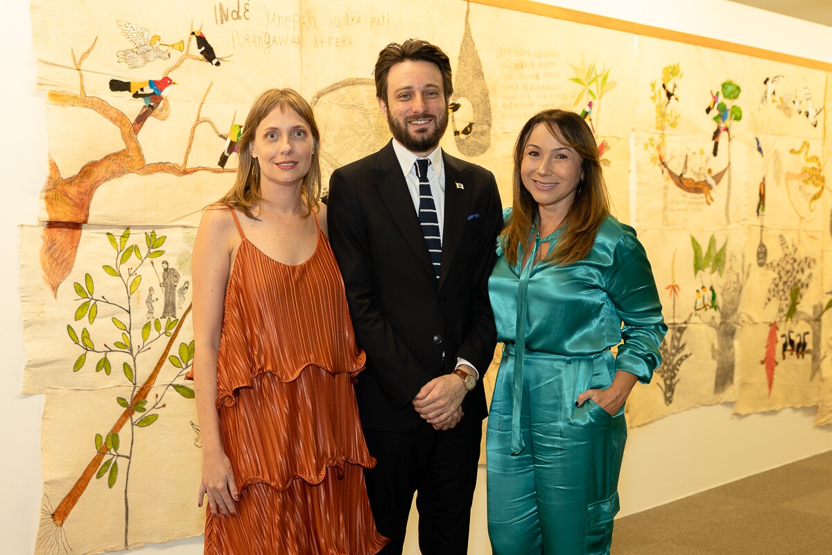 Sara Seilert, Felipe Ramon e Mirella Ximenes