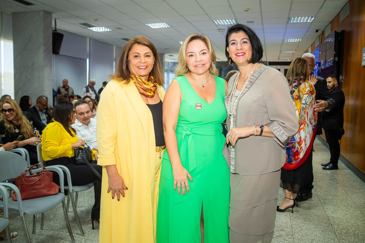 Sueli Rodrigues, Danielle Feitosa e Beatriz Guimarães