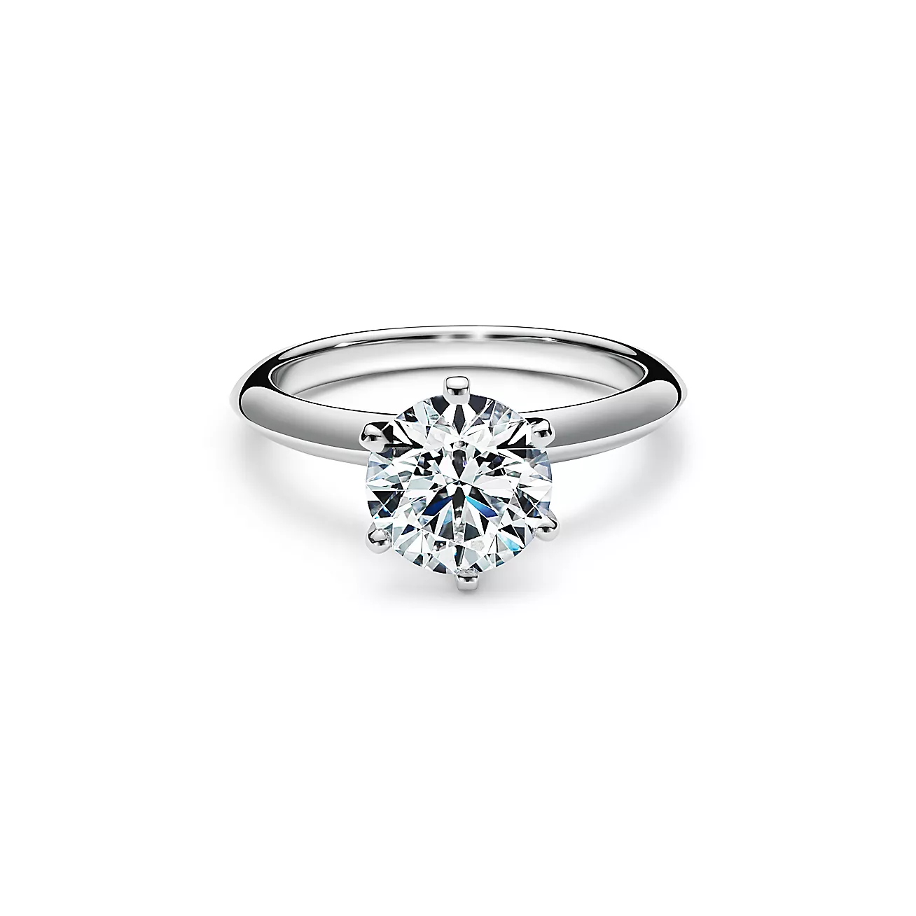 The Tiffany Setting Ring in Platinum