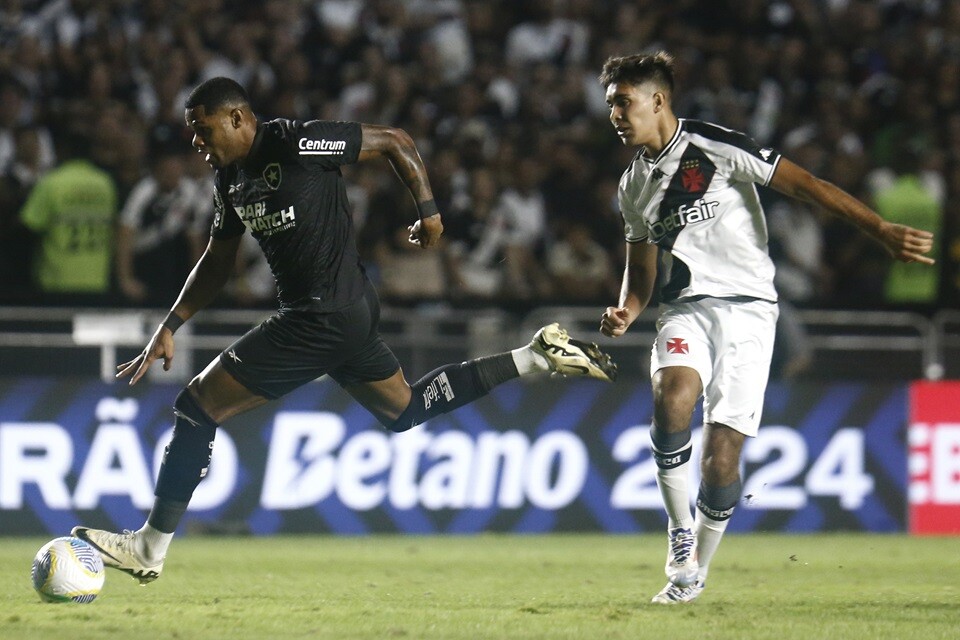 Vasco e Botafogo fizeram um jogo equilibrado em São Januário