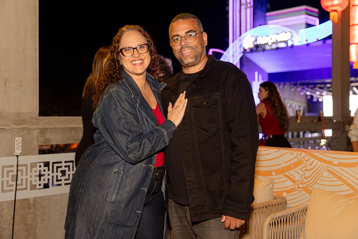 Aline França e Fabiano Ribeiro