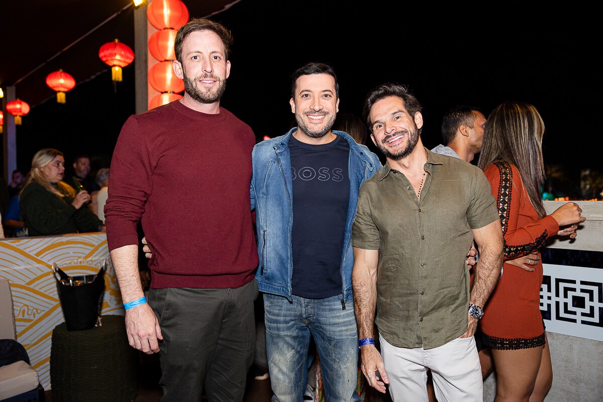 Caio Barbieri, Sérgio Barreto e Eduardo Estrela