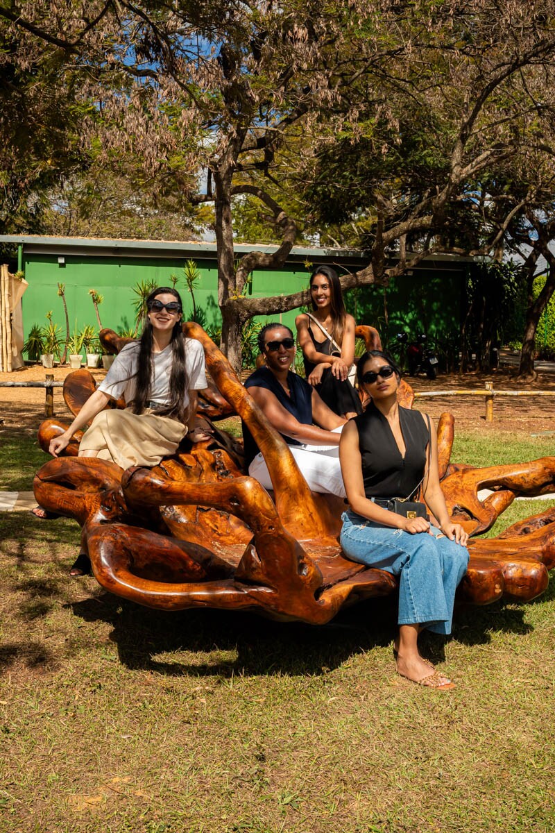 Carolina-Augusta Neumann Pinheiro, Nia Watson, Tamanna Sidika e Tanvi Reddy