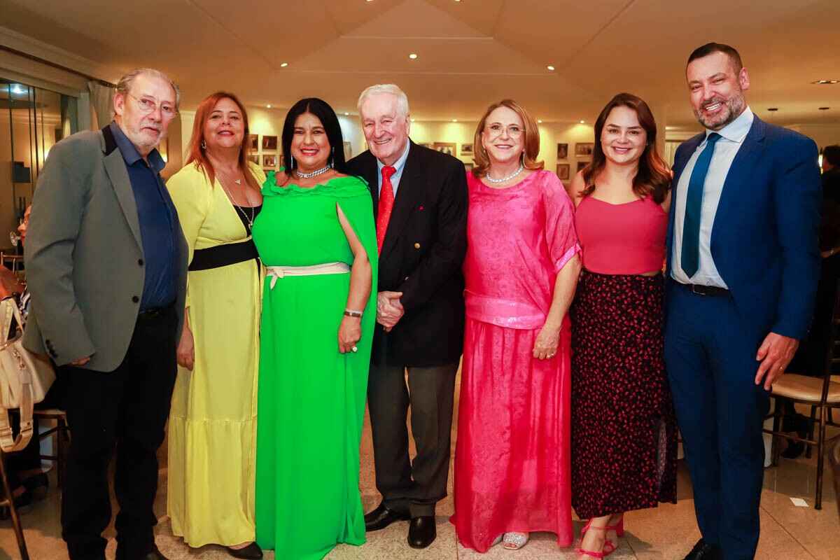 Chico Piva, Ana Cláudia Miziara, Katia Piva, John Penney, Miriam Franchini, Gardenia Oliveira e Gilberto Carvalho