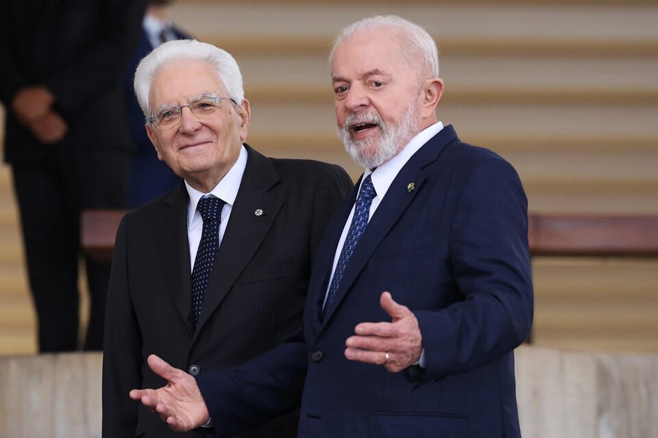 Declarações de Lula foram dadas pouco antes do encontro com o presidente da Itália, Sergio Mattarella