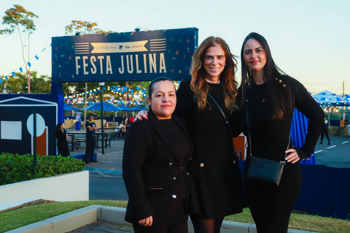 Edite da Silva, Juliana Sabino e Georgia Souza