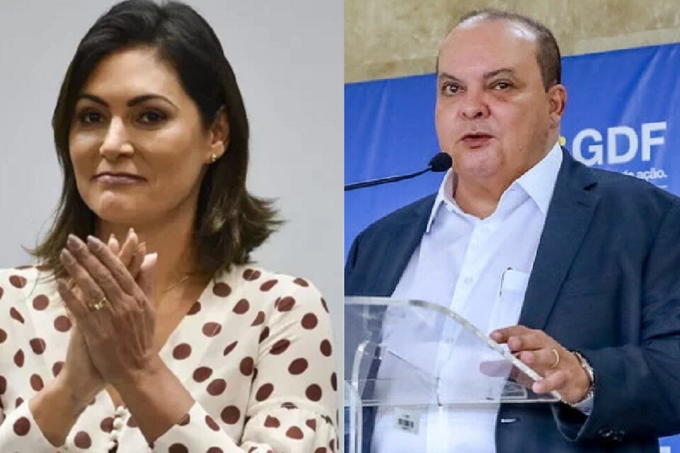 Michelle Bolsonaro e Ibaneis Rocha lideram corrida para o Senado no DF