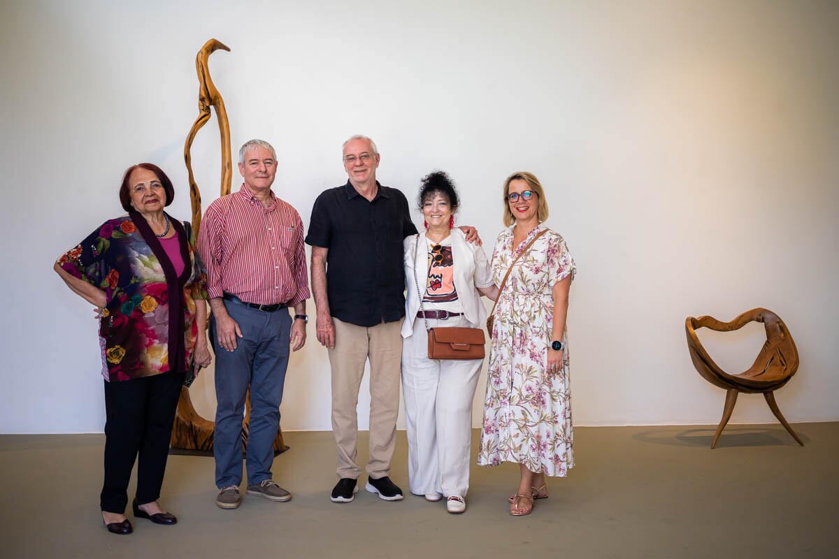 Heloísa Guimarães, Daniel Zonshine, Hugo França, Liora Zonshine e Katarína Tomkova