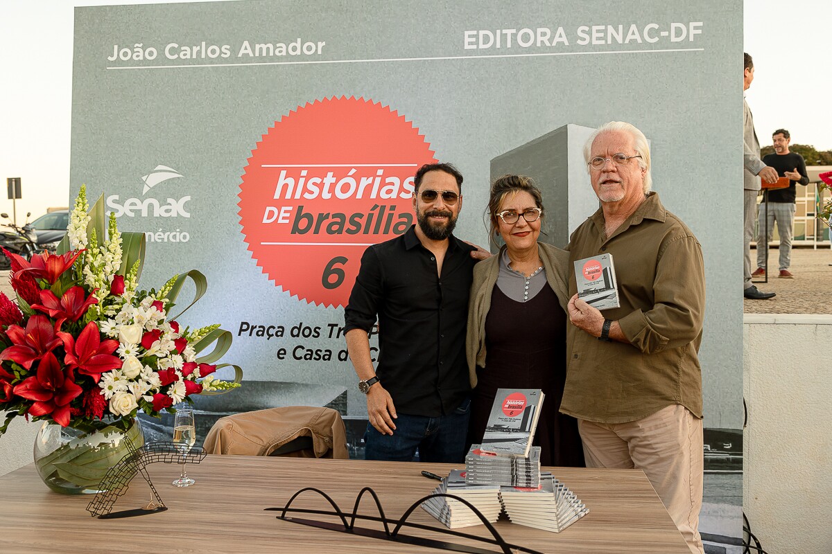João Carlos Amador, Alcina Behr e Nicolas Behr