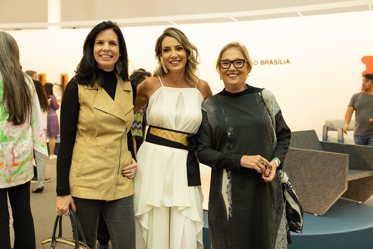 Márcia Zarur, Caetana Franarin e Ana Maria Lopes