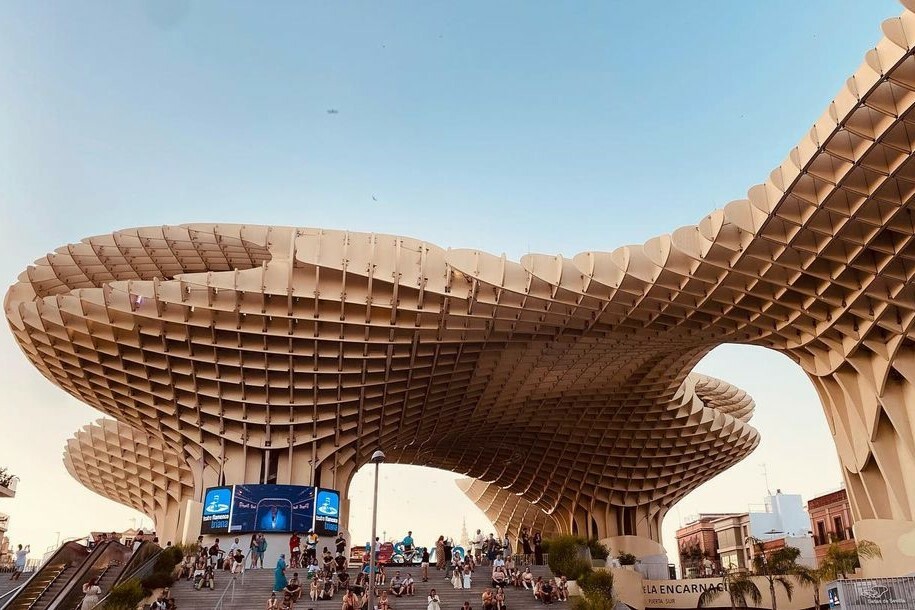 Metropol Parasol em Sevilha - reprodução Instagram