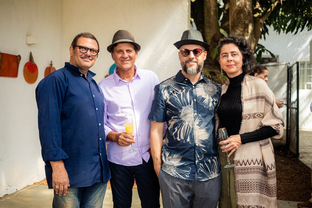 Paulo Melo, Paulo Haase, Rafael Moura e Samara Dairel