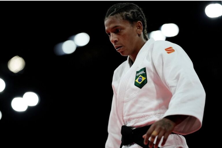 Rafaela Silva ganhou medalha de ouro nos Jogos Olímpicos do Rio-2016 | Foto: Reprodução/ Time Brasil