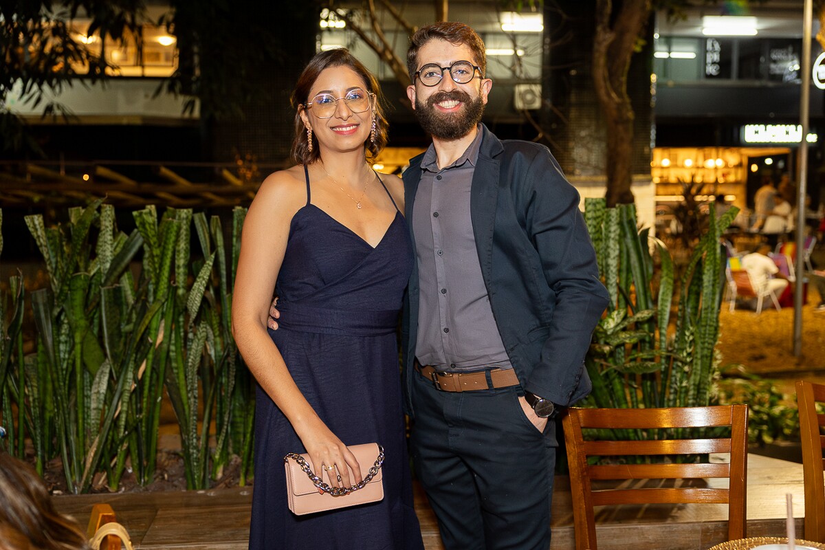 Rhayfa Berlanda e Leonidas Barbosa