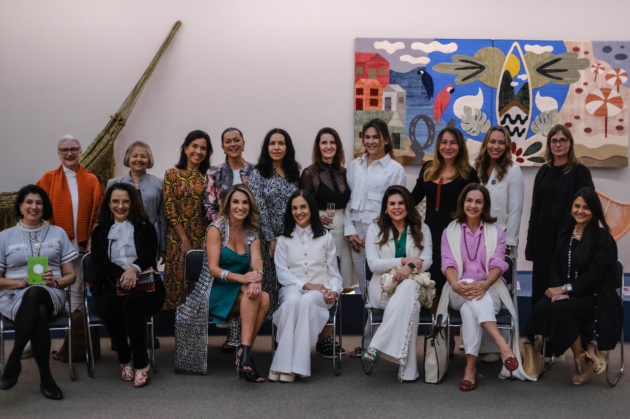 Segunda-dama e empreendedoras de Brasília