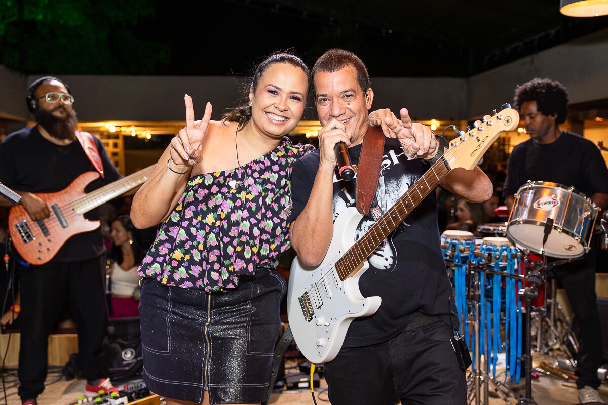 Adriana Samartini e André Lellis