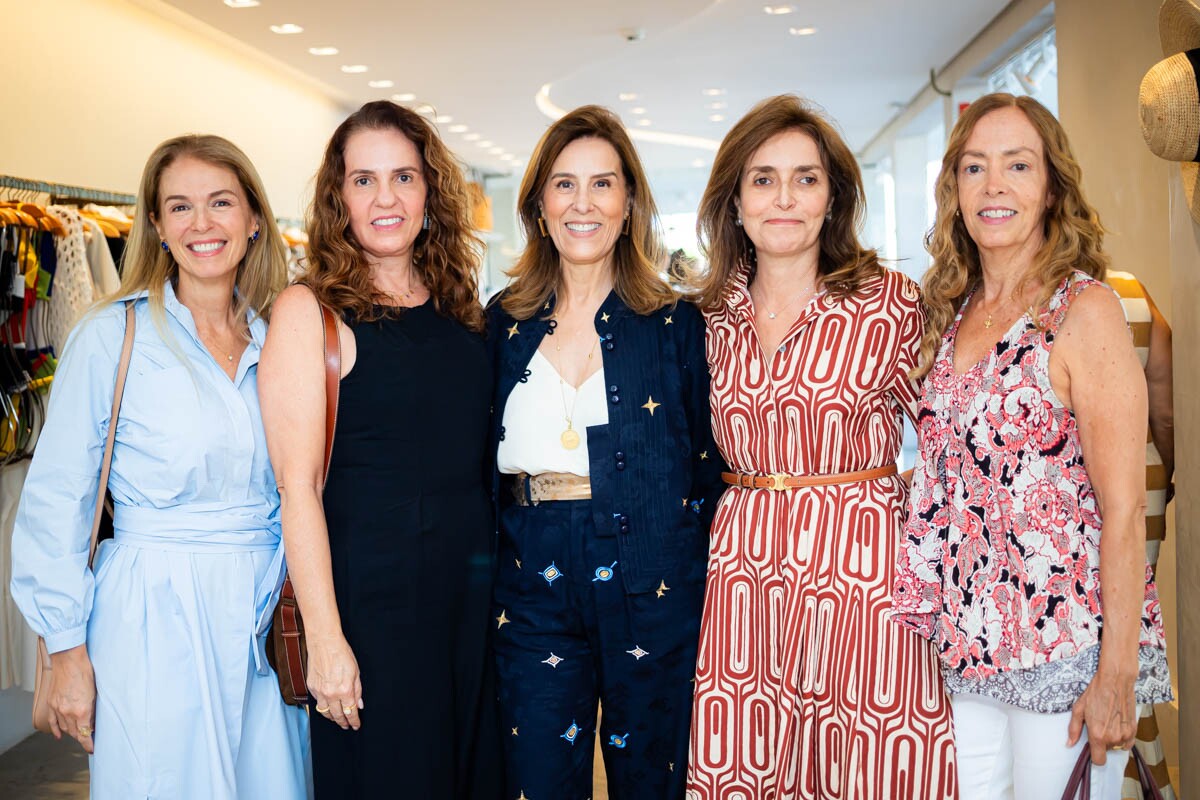 Andrea Bettiol, Maria Amélia Jacob, Luciana Maresguia, Maria Isabel Gallotti e Cristina Pinheiro