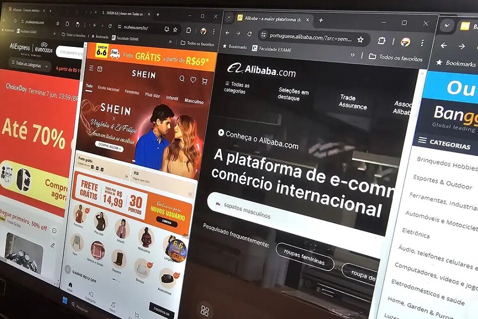 Até então, as compras de até US$ 50 em sites internacionais eram isentas de Imposto de Importação | Foto: Rafa Neddermeyer/ Agência Brasil