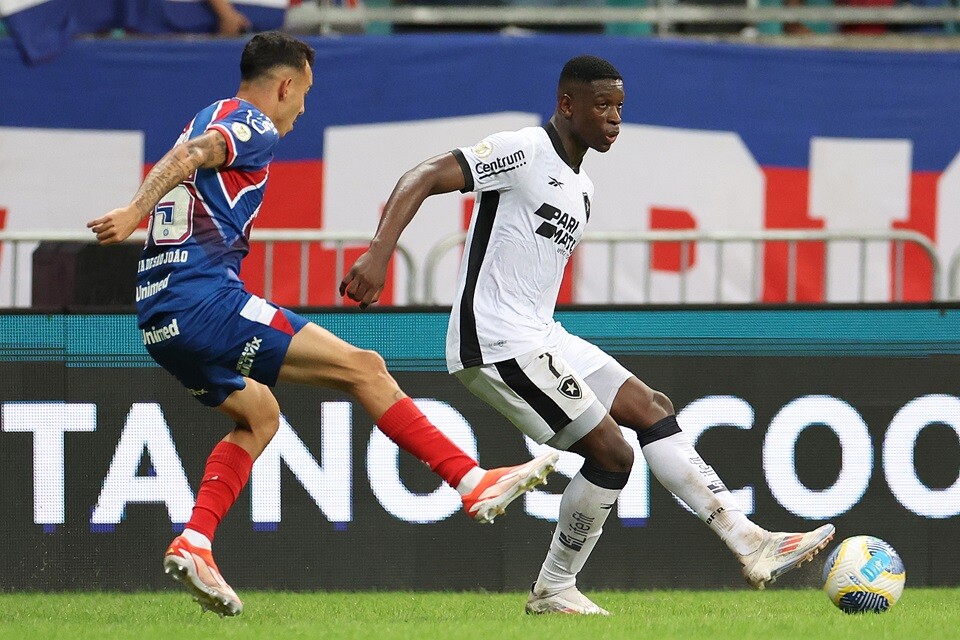 Bahia e Botafogo não saíram do zero na Arena Fonte Nova