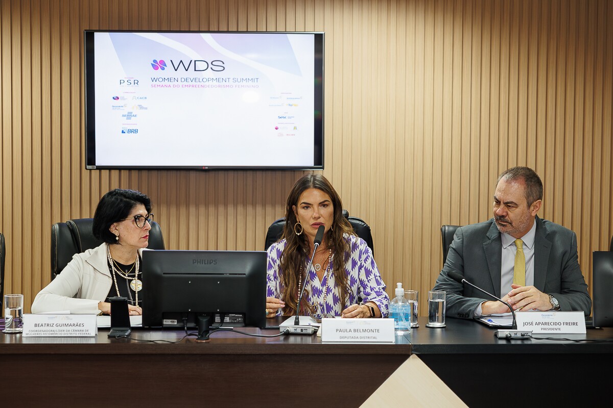 Beatriz Guimarães, Paula Belmonte e José Aparecido Freire