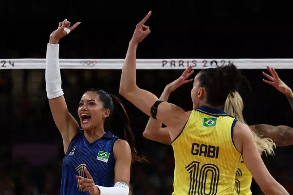 Brasil segue com 100% de aproveitamemto no vôlei feminino | Foto: Luiza Moraes/ COB
