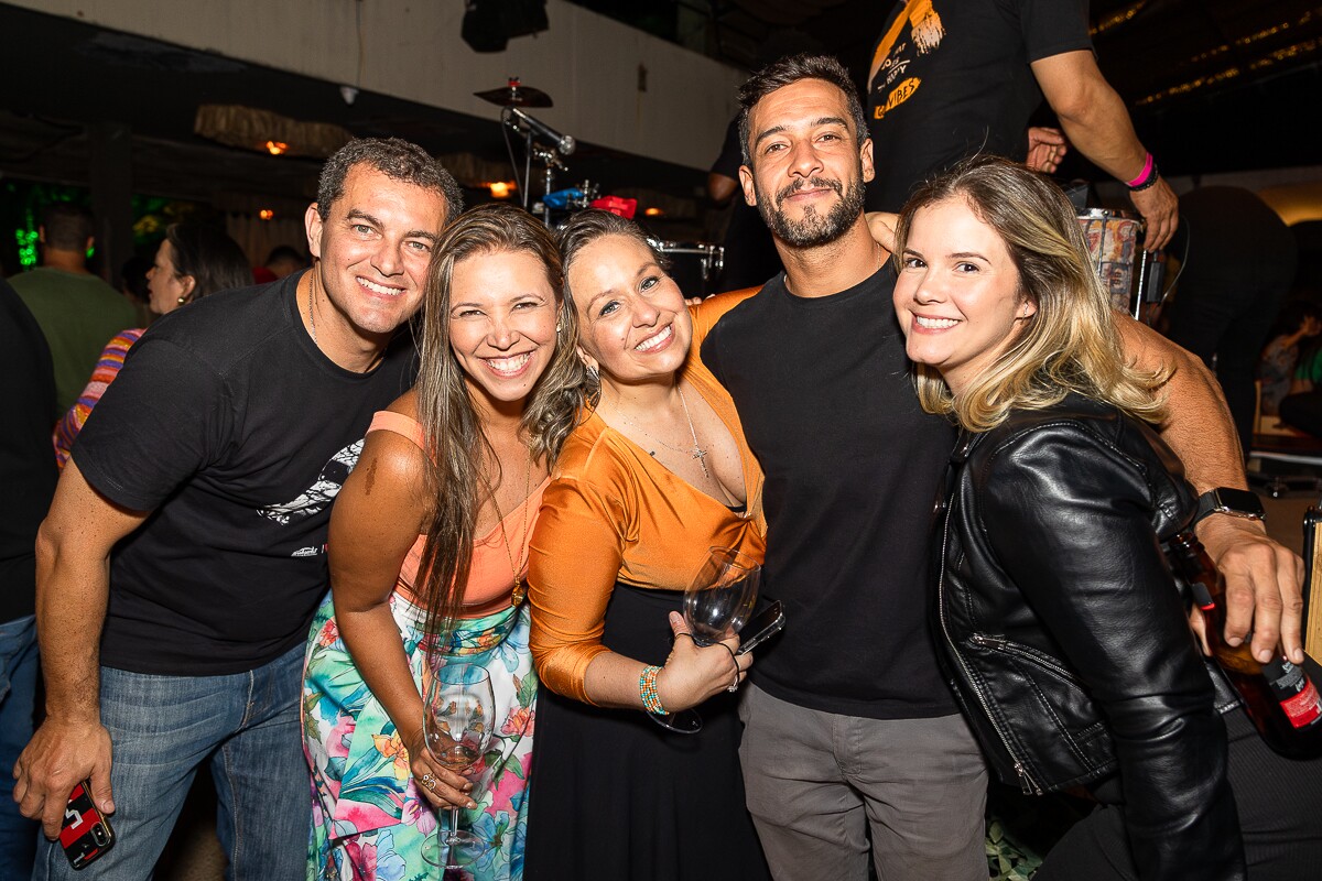 Bruno Andrade, Julianna Sesconetto, Ana Carolina Jardim, Lucas Taveira e Roberta Albuquerque