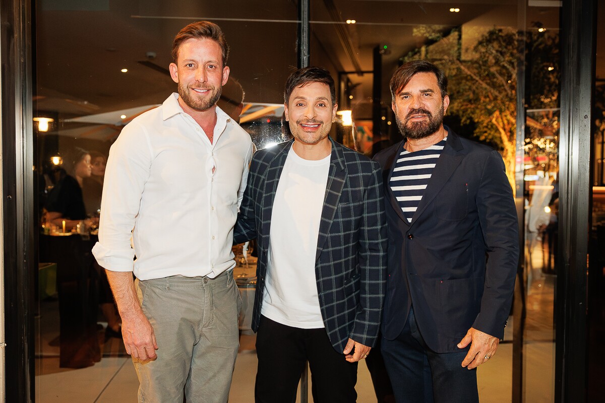 Caio Barbieri, Clayton Camargos e Caio Mendonça