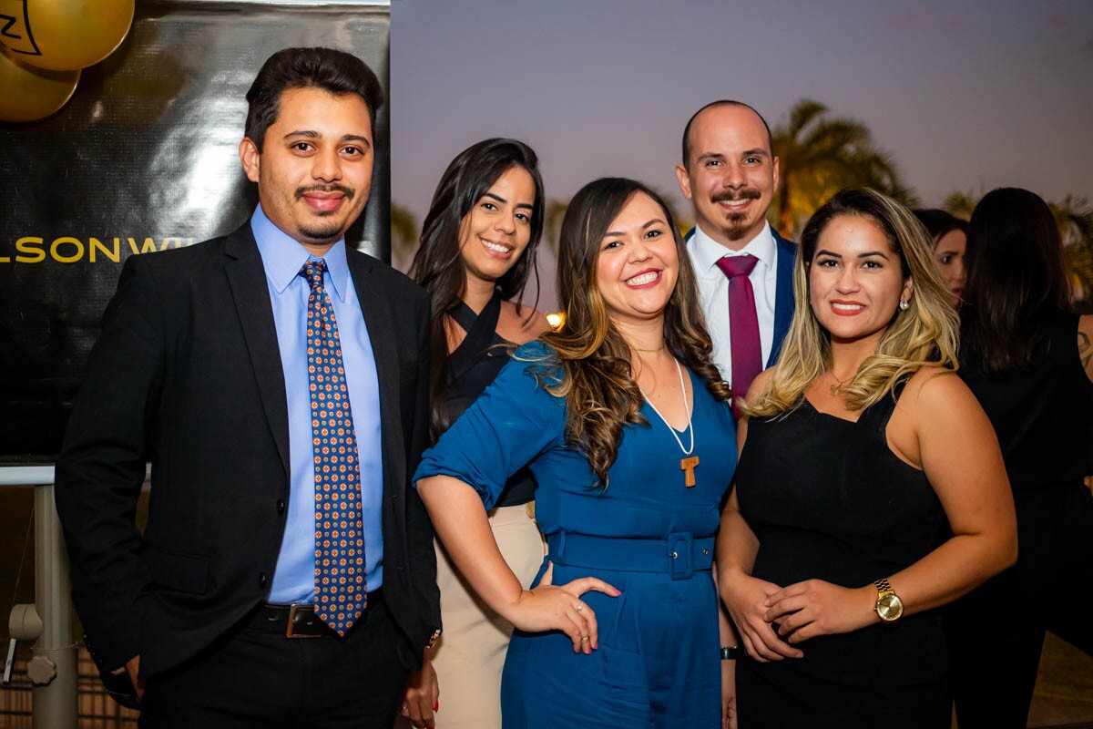 Carlos Henrique, Lara Magalhães, Elaynne Marques, Marcilene Luz e Kysllei Boaventura