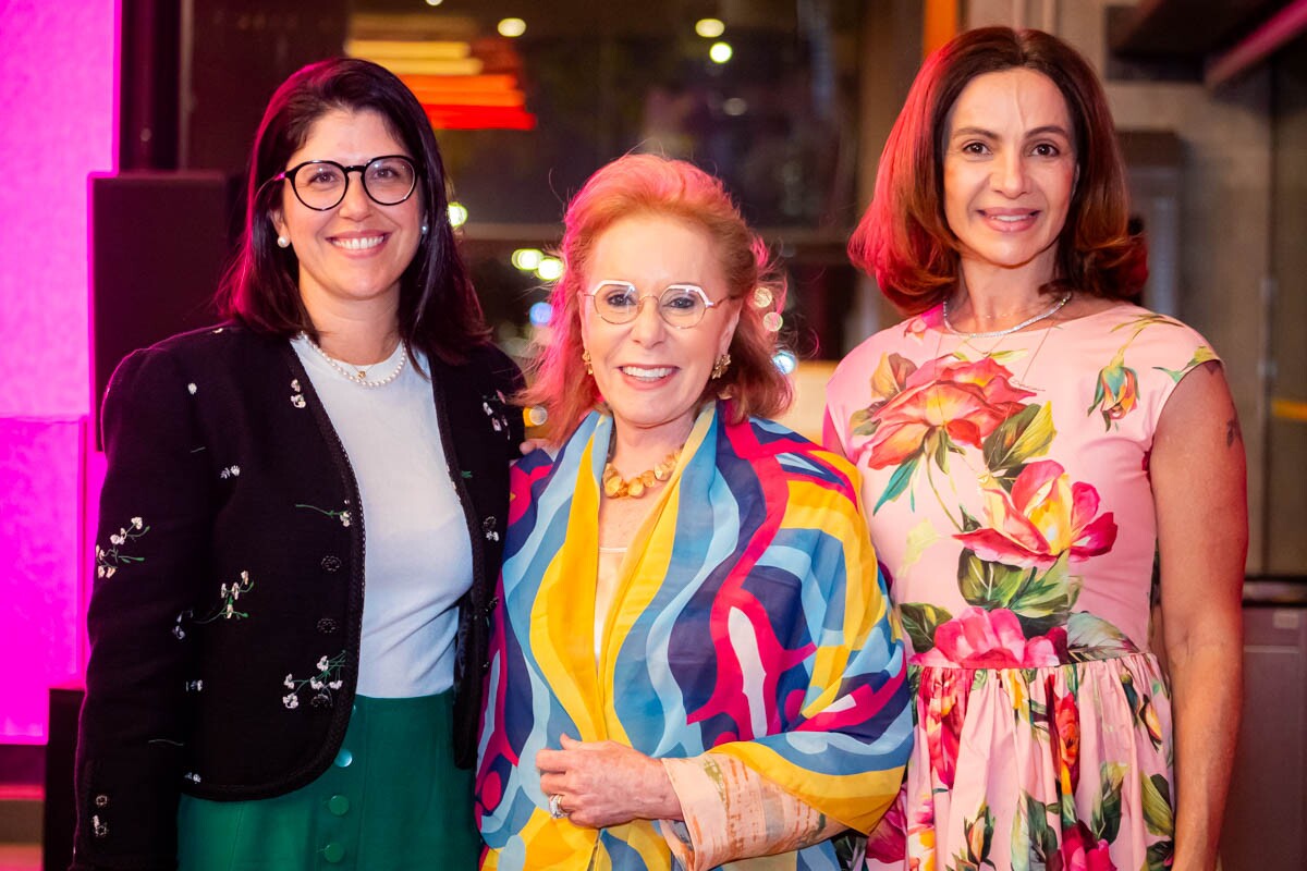 Carol Caputo, Janete Vaz e Paula Santana